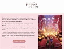 Tablet Screenshot of jenniferweiner.com